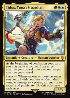Tidus, Yuna's Guardian Final Fantasy Commander decks